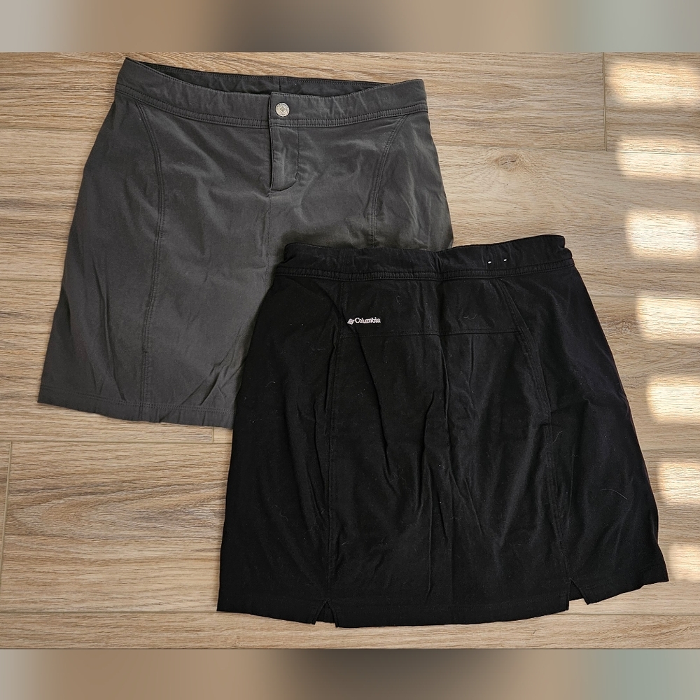 Columbia Black and Gray Skorts Omni-shield Size 4 - Picture 6 of 6